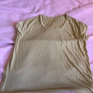 Target yellow soft T-shirt